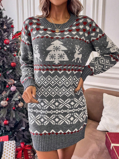 Christmas Sweater Dress